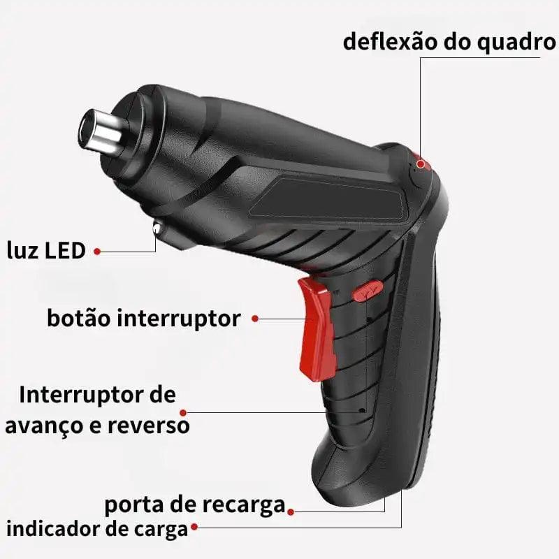 Kit Parafusadeira - PowerFix Pro™