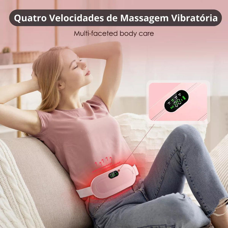 Massageador Térmico - Alívio de Cólica
