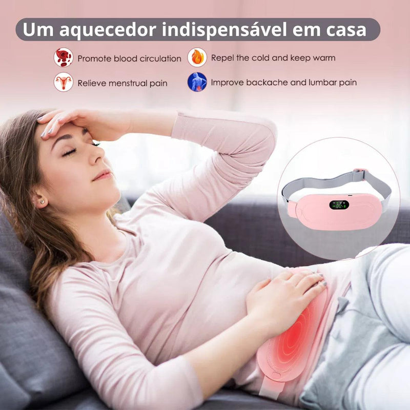 Massageador Térmico - Alívio de Cólica